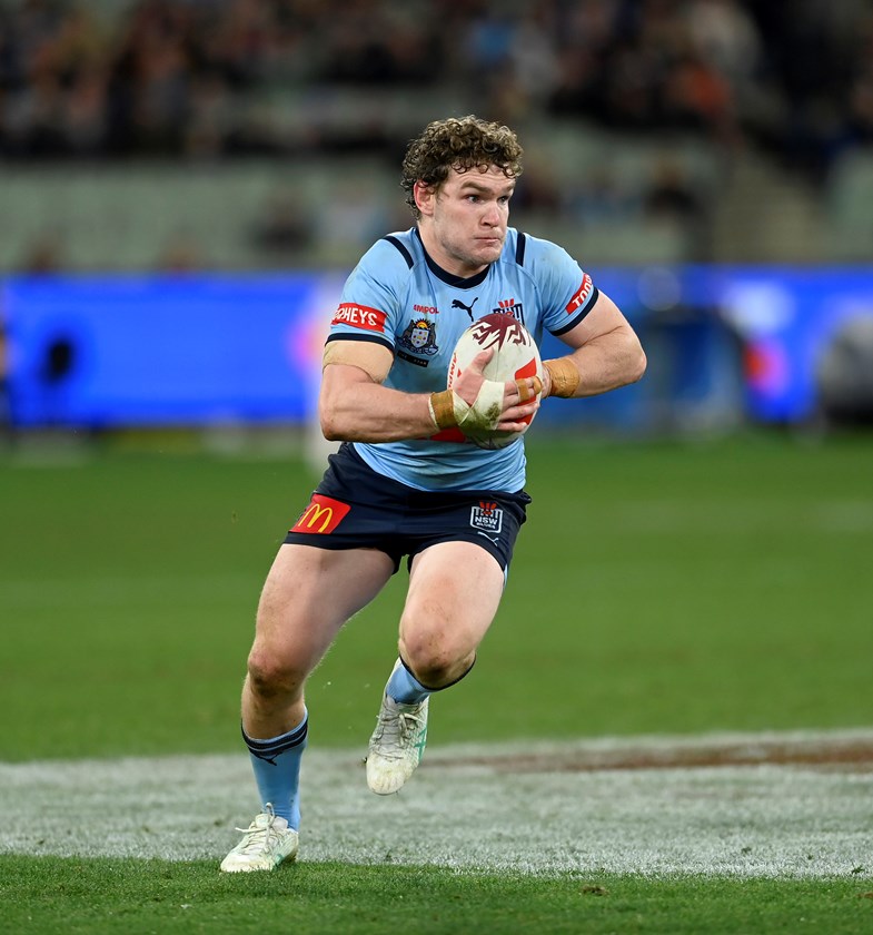 NSW forward Liam Martin has embraced the enforcer tag this Origin series.