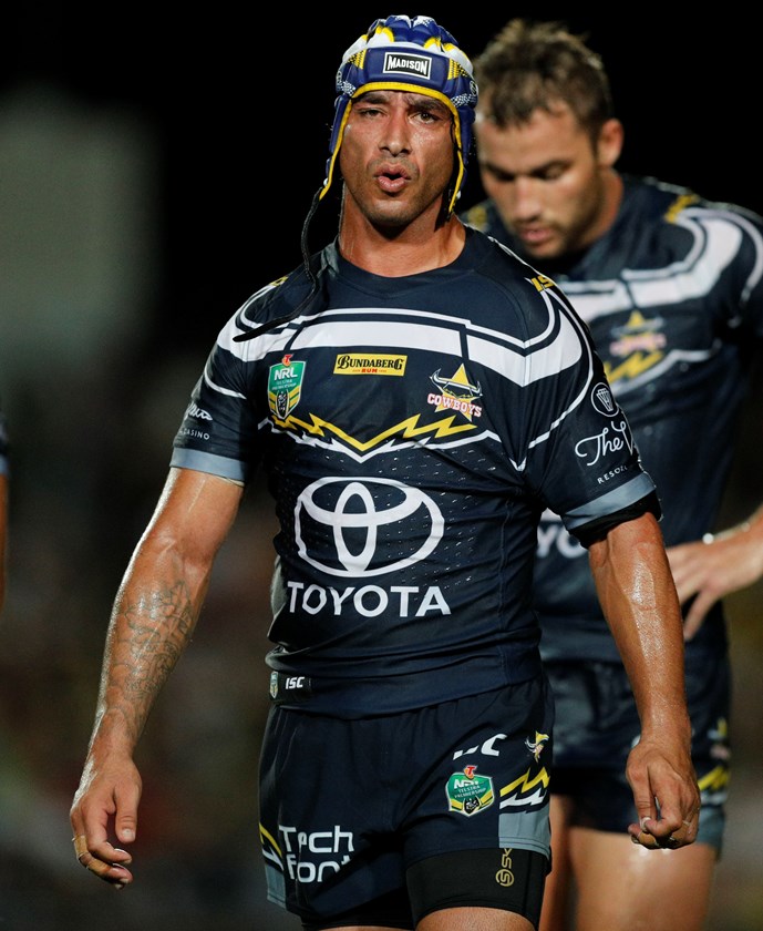 North Queensland Cowboys half Johanthan Thurston.
