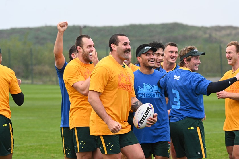 The Kakadus and the Apostles joined forces to win a training game