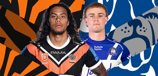 Wests Tigers v Bulldogs: Bula, Fainu return; Kiraz No.1 gun
