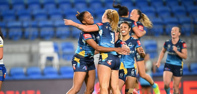 As it happened: Titans defeat Eels; Broncos dominate Bulldogs; Sharks stun Knights